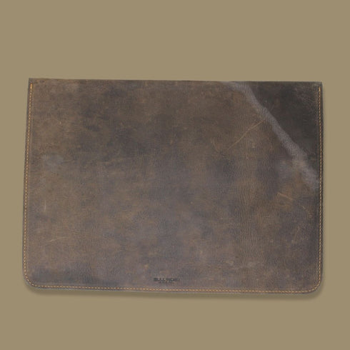 Utkarsh Oil Pullup Genuine Leather Laptop Sleeve Rank